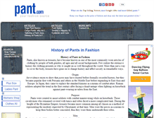 Tablet Screenshot of pant.com